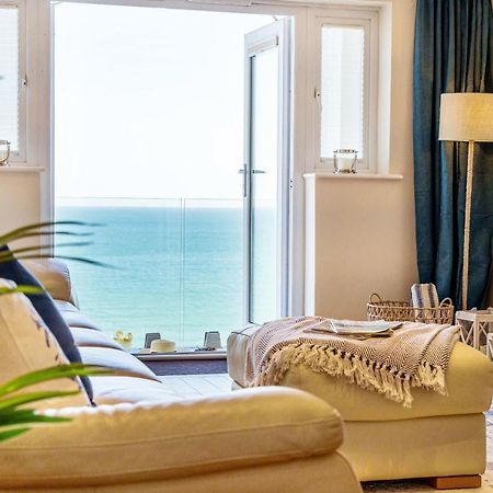 Carbis Bay - Luxury 3 Bed Penthouse Apartment With Sea Views Parking Sauna Balcony Екстериор снимка