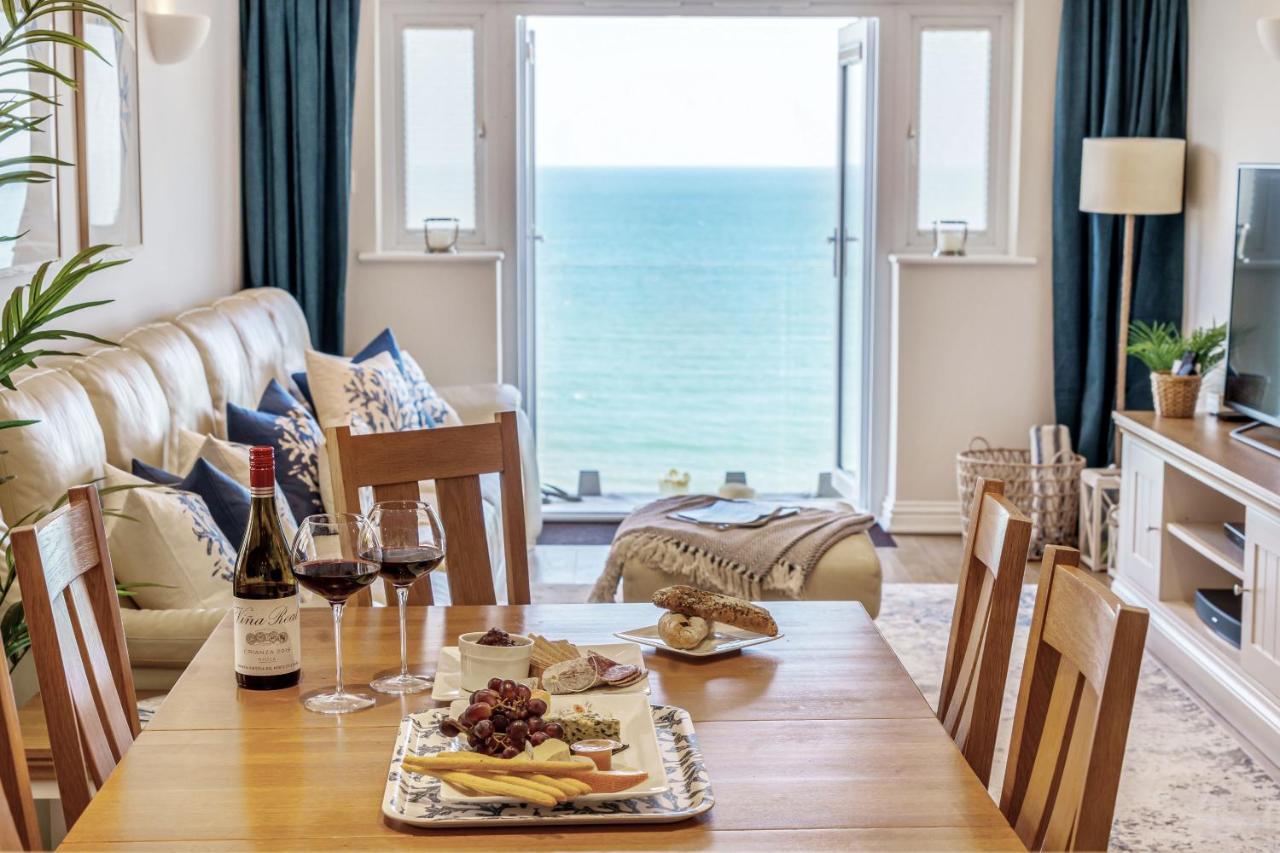 Carbis Bay - Luxury 3 Bed Penthouse Apartment With Sea Views Parking Sauna Balcony Екстериор снимка