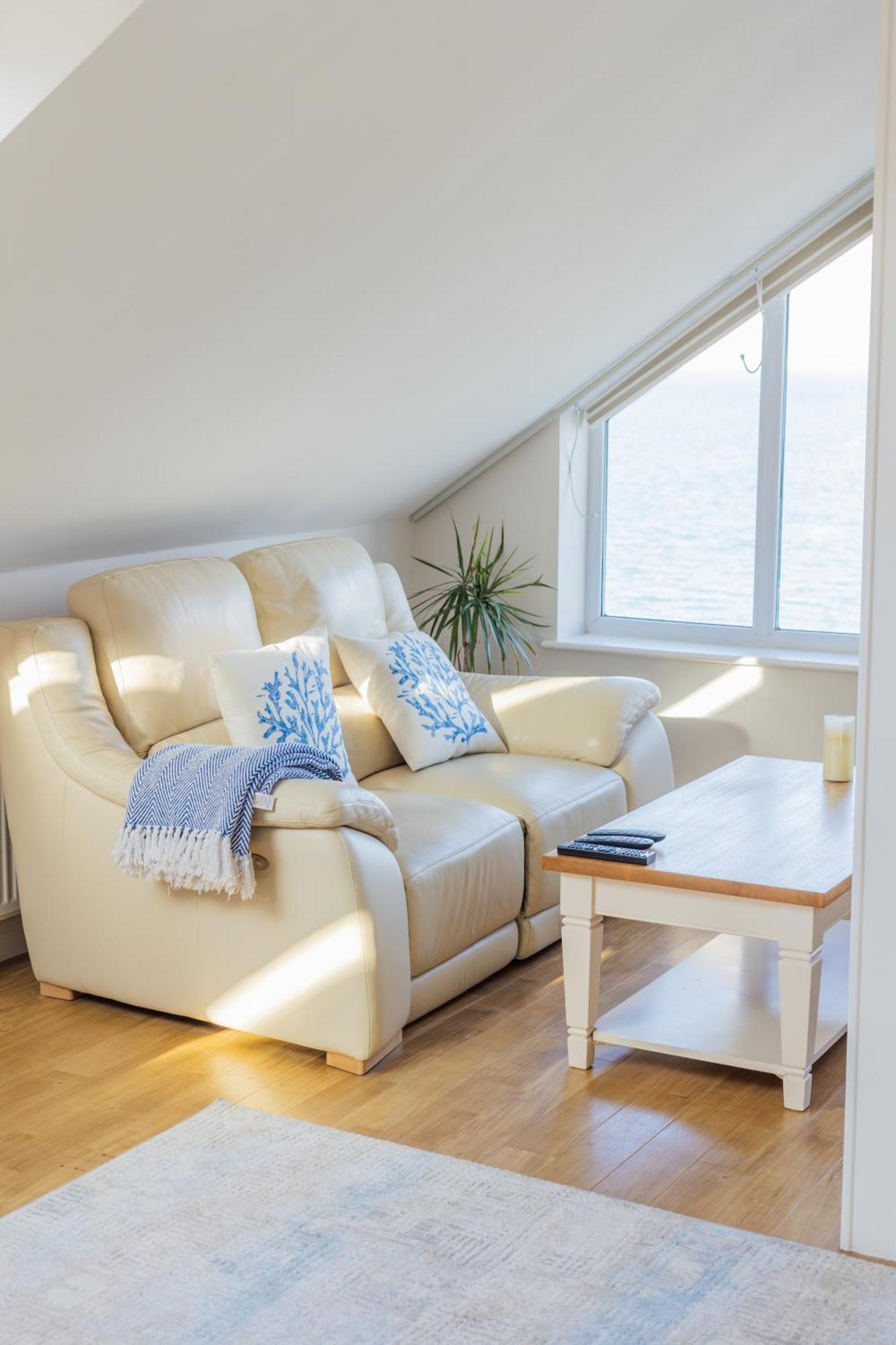 Carbis Bay - Luxury 3 Bed Penthouse Apartment With Sea Views Parking Sauna Balcony Екстериор снимка