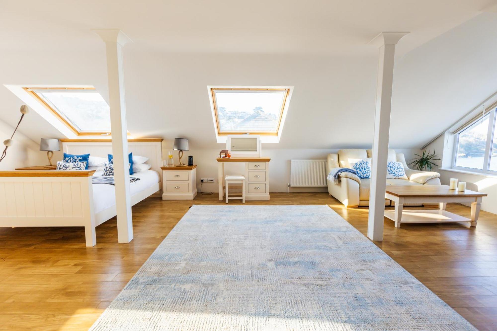 Carbis Bay - Luxury 3 Bed Penthouse Apartment With Sea Views Parking Sauna Balcony Екстериор снимка